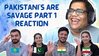 Pakistani's are Savage Part 1 Reaction | Tanmay Bhatt | 4 Idiots React