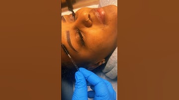 Brow Tint enhancement #arysbrows #brows #eyebrowtint