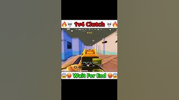 1v4 Clutch🥵🔥 Wait For End || #shorts #bgmi #pubgmobile