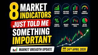 8 market indicators just told me something important — Market Breadth Update 24th April 2026