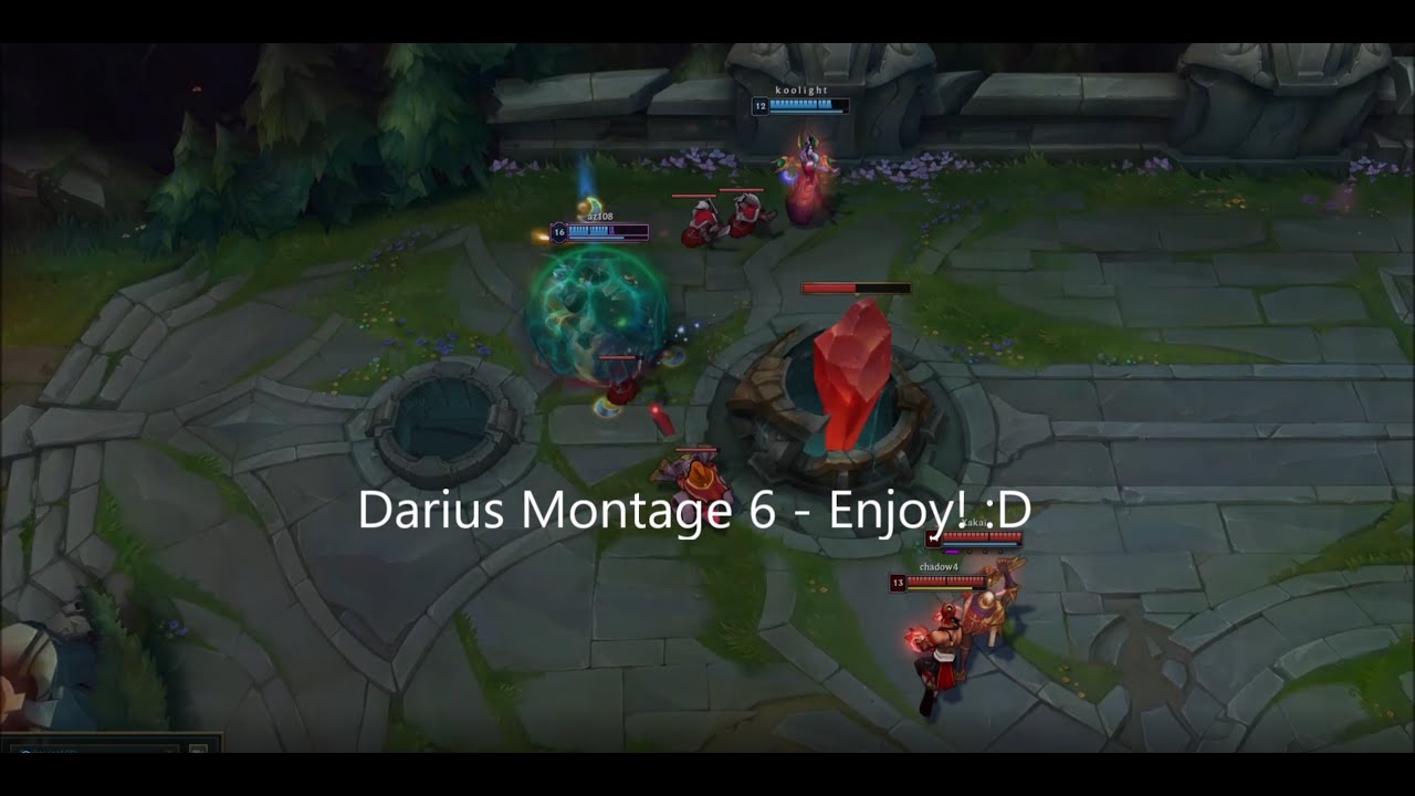 Darius Montage 6 - Darius Plays Season 11 - League of Legends