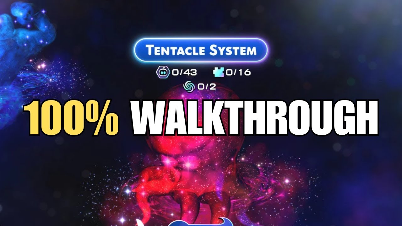 Astro Bot Tentacle System 100% Walkthrough All Collectibles All Bots All Puzzle Pieces PS5 Gameplay