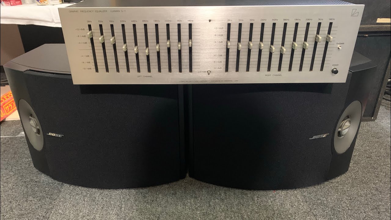Rì viu lọc xì equalizer luxman G-11 siêu hiếm tại nhật bản - YouTube