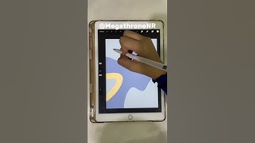 How to draw Simple Wallpaper in Procreate #36