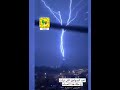 اقوى الصواعق التي ضربت برج الساعة في مكه المكرمة وكيف تجلت عظمت الخالق في بيته الحرام