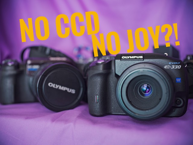 Olympus E-330 - Does It Work Without CCD Magic - YouTube