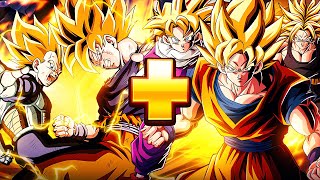 LR AGL SSJ GOKU & SSJ VEGETA + LR PHY SSJ GOKU, GOHAN & TRUNKS! (DBZ: Dokkan Battle)