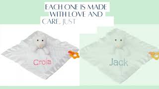 Personalised Baby Comforters for Your Little One!
