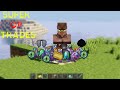 Beating Minecraft, But Villagers Trade SUPER EPIC Items...(Hindi)