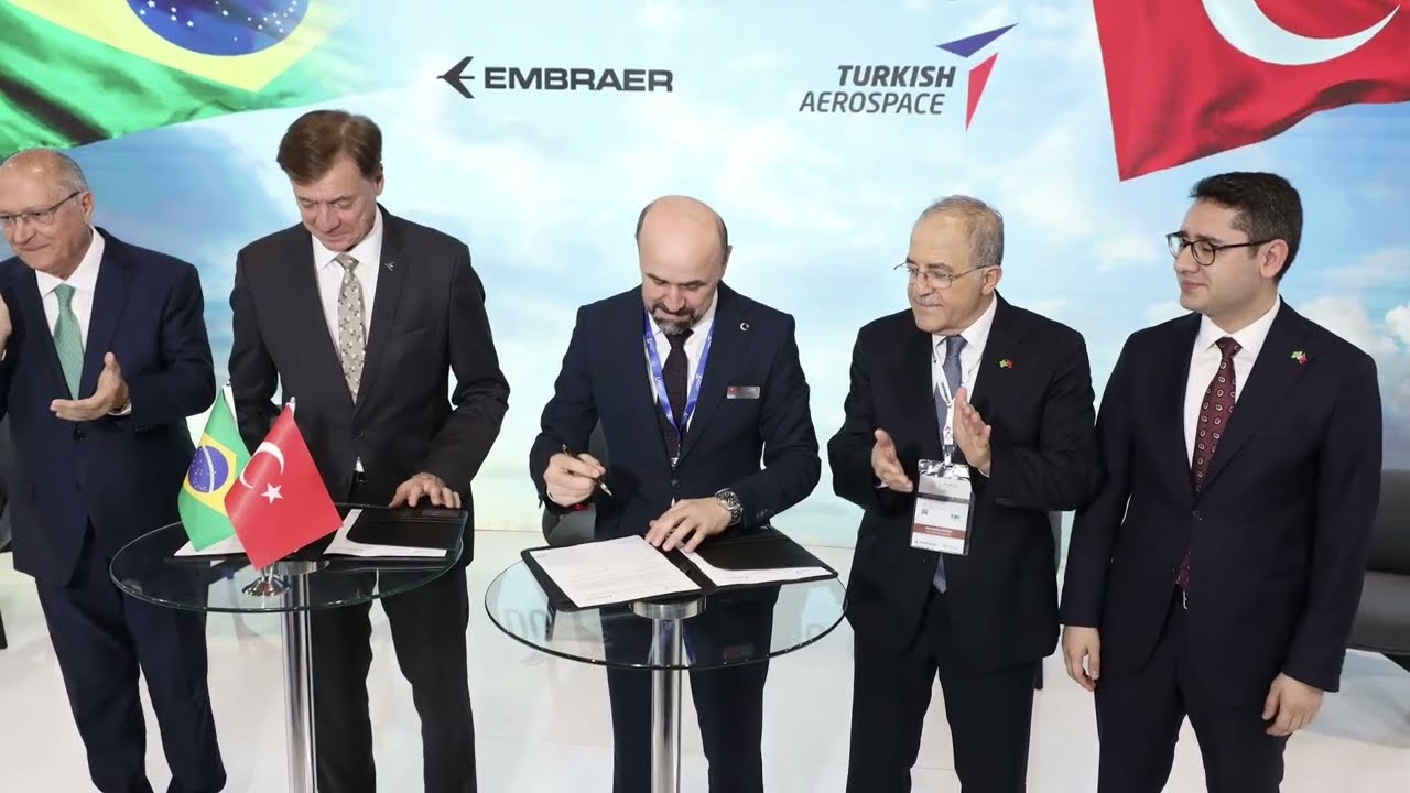 TUSAŞ'TAN STRATEJİK ANLAŞMA: TUSAŞ, HAVACILIK DEVİ EMBRAER'İN TEDARİKÇİSİ OLUYOR.