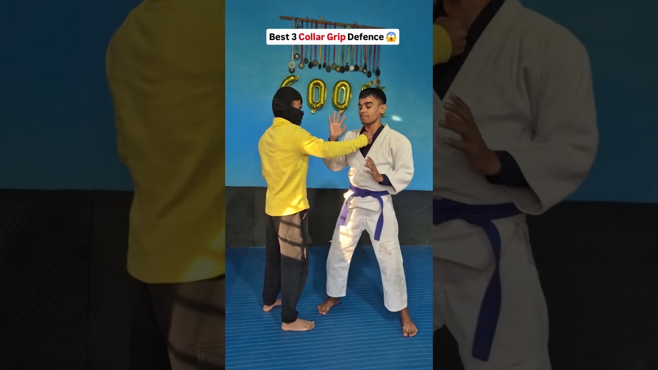 Best 3 Collar Grip Defence 😱🥋 