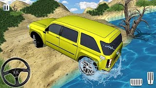 Driving Toyota Land Cruiser Prado on Hill - 4x4 Jeep Stunts Drive - Android Gameplay screenshot 2