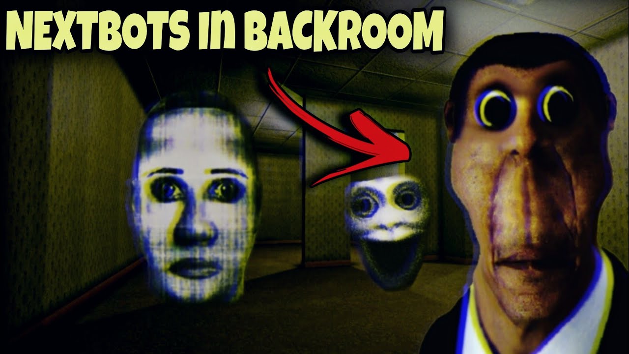 Nextbots In Backrooms: Obunga | Hindi Gameplay | Viczu - YouTube