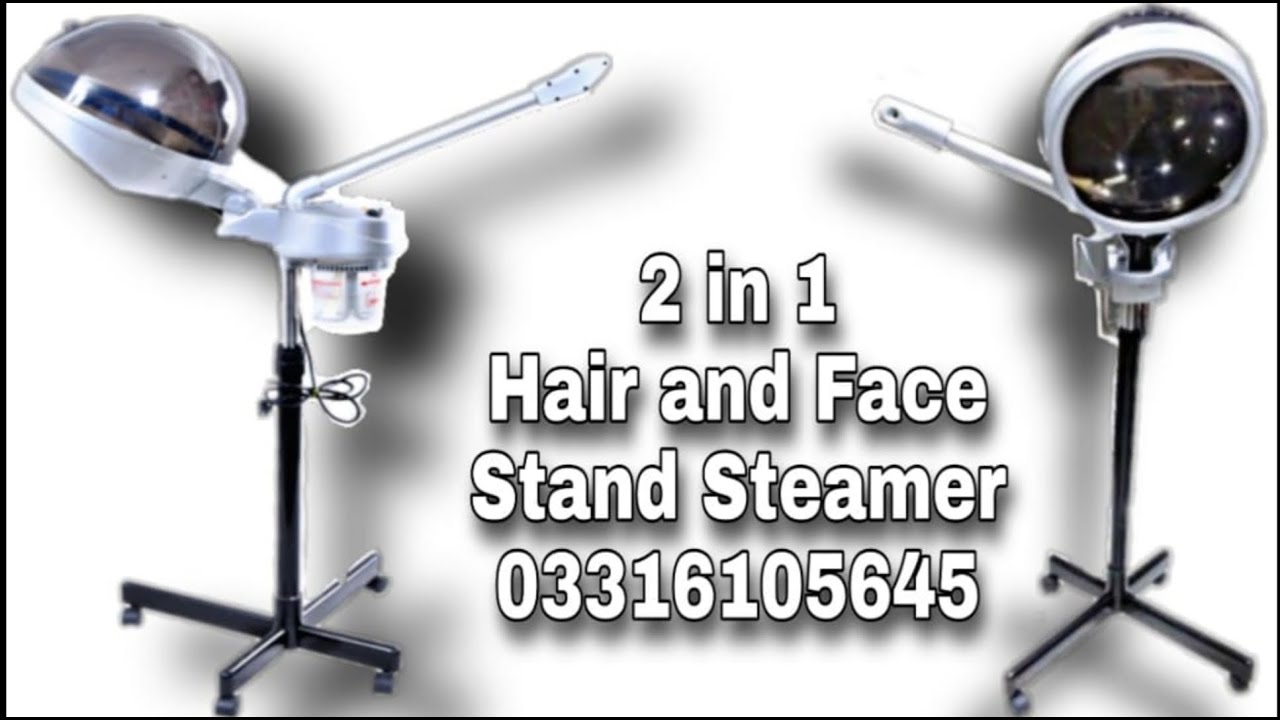 2 in 1 Hair and Face Steamer with Stand YouTube