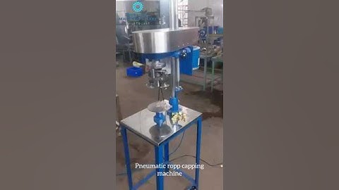 Pneumatic Ropp Capping Machine