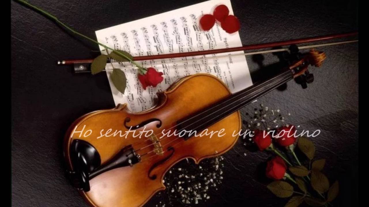 "Ho sentito suonare un violino" di Cesare Borroni YouTube