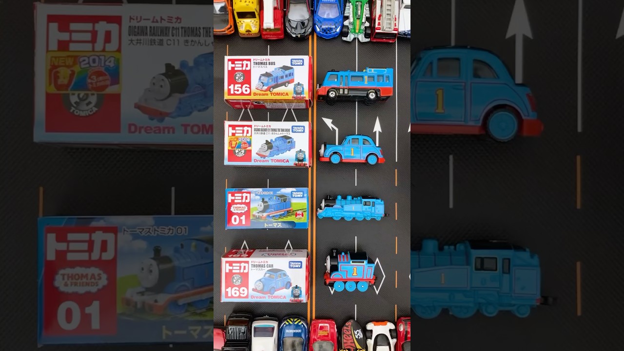 There Are So Many Thomas Tomica Cars! Will They All Match?🚂 Matching Tomica with Box