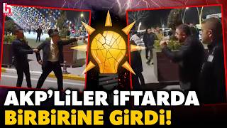 Salonda başlayan kavga sokağa taştı: Kocaeli'de AKP gençlik kolları arasında büyük kavga yaşandı!