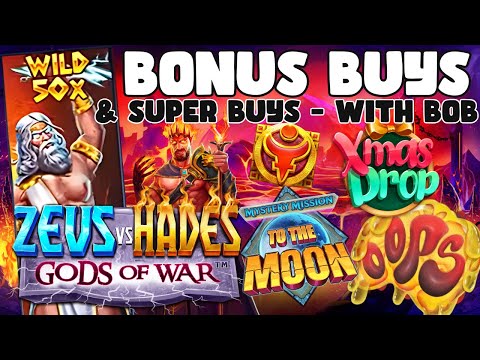 BONUS BUYS & SUPER BONS BUYS LOOKING FOR A BIG WIN FROM ONLINE SLOTS