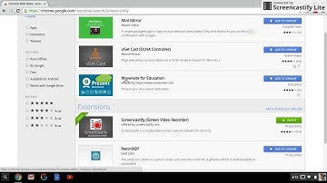 How to use Screencastify on a Chromebook