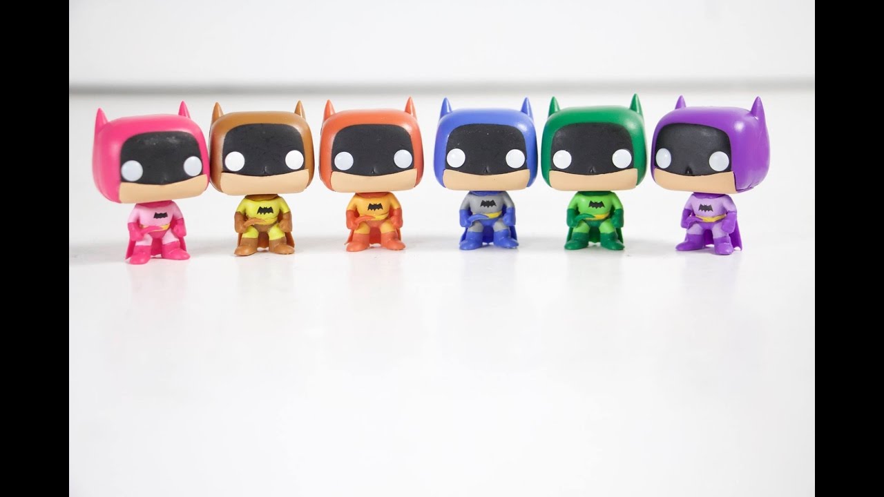 Funko Pocket POP Batman (rainbow series) review