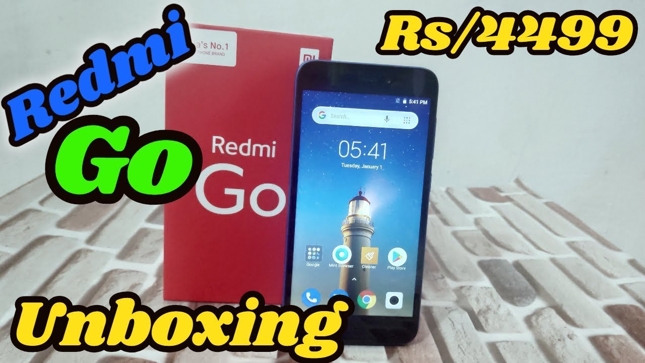 [Hindi]REDMI GO Retail Unit Unboxing & First Impressions || यह कैसा है
