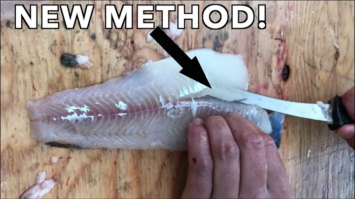 How to FILLET a WALLEYE - NEW METHOD!