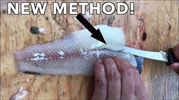 How to FILLET a WALLEYE - NEW METHOD!