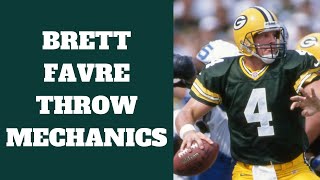 Brett Favre Throwing Mechanics Breakdown