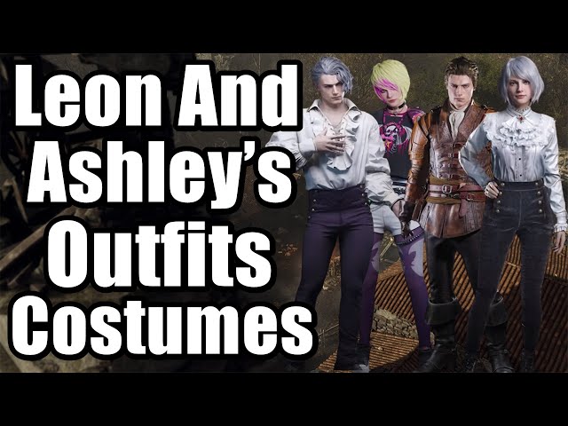 Leon & Ashley Romantic Outfits - Resident Evil 4 Remake 