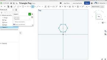 Creating the Triangle Peg