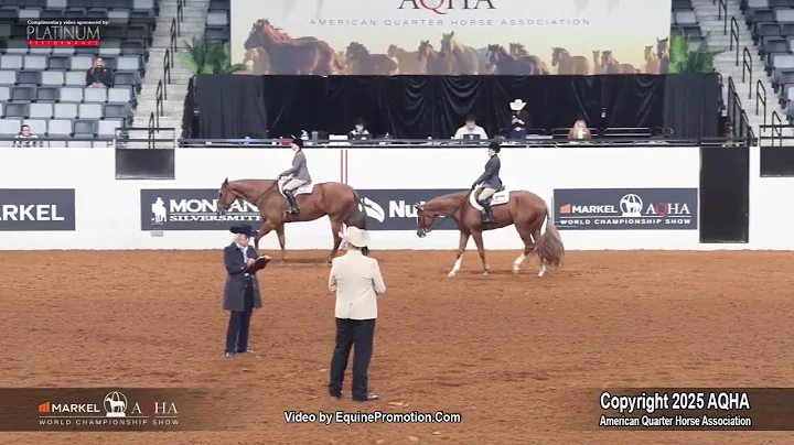 2025 Select Hunter Under Saddle World Champion