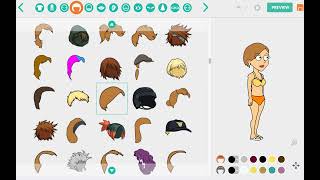 GoAnimate Tutorial: How To Create Savannah (Bikini)