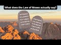 The Law Of Moses Explained What You Didn T Know The Law Of Moses Explained What You Didn T Know