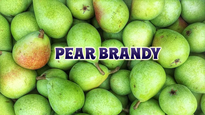 Making Pear Brandy