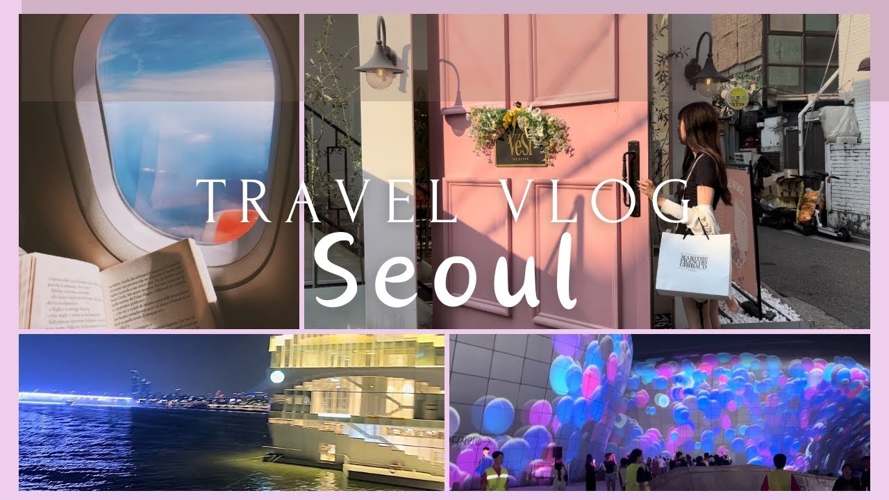 [Корейский видеоблог] Путешествие в Сеул / Starbucks на реке Хан / Аутлет Yeoju / Родео Apgujeong...