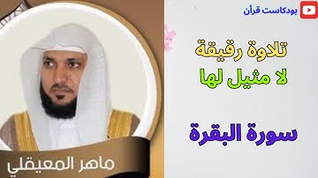ماهر المعيقلي - تلاوة تحبيرية خاشعة لم تسمع مثلها من قبل - بودكاست قران
