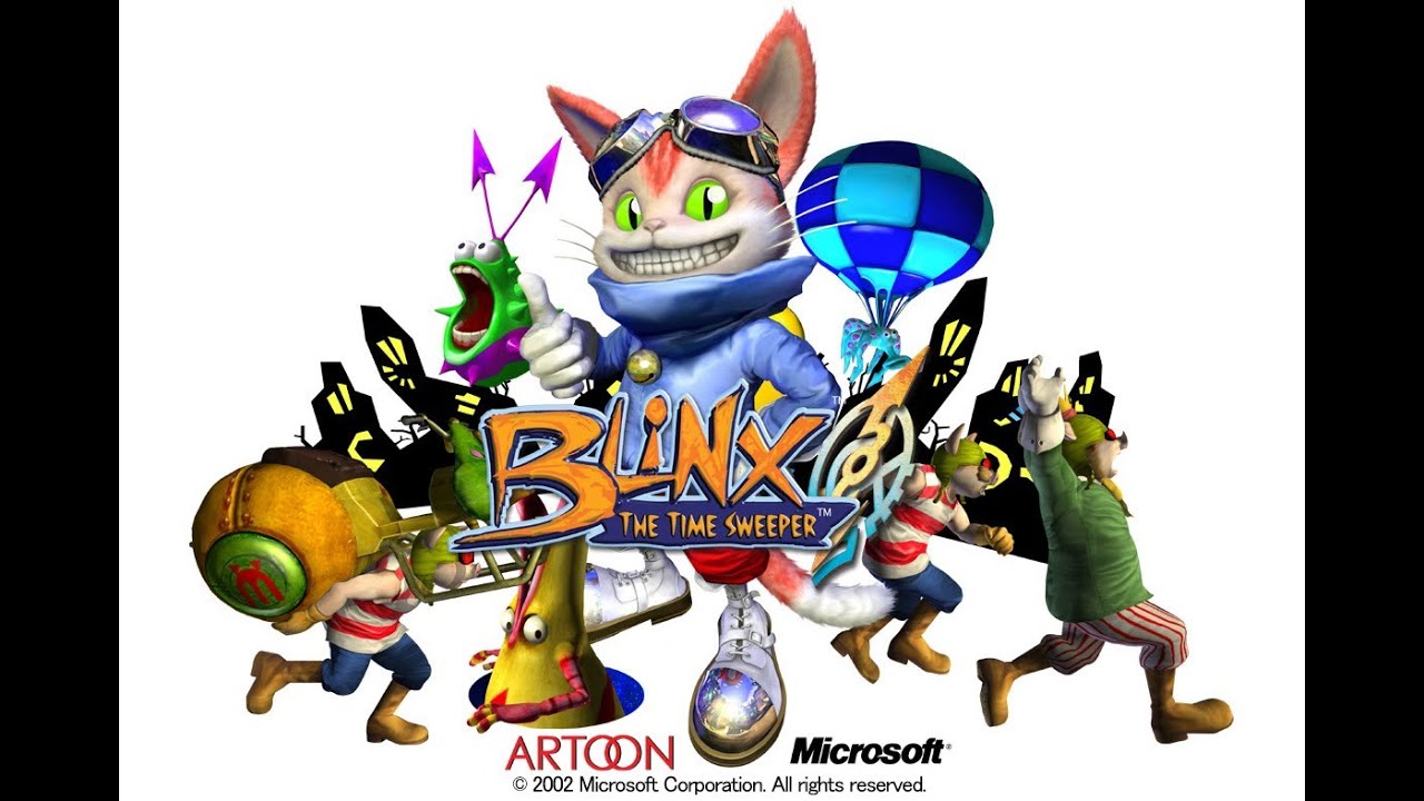 Blinx The Time Sweeper (Xbox) Retro Review - YouTube