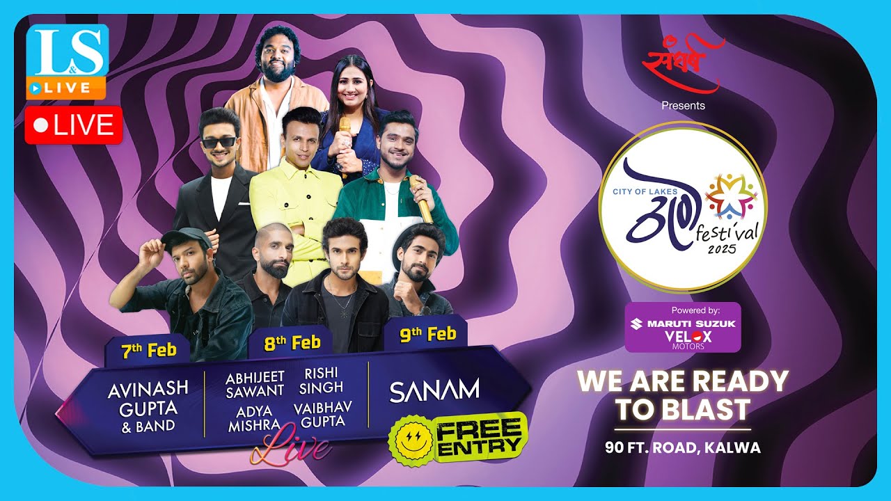 LIVE | Avinash Gupta & Band | Thane Festival 2025 | Kalwa