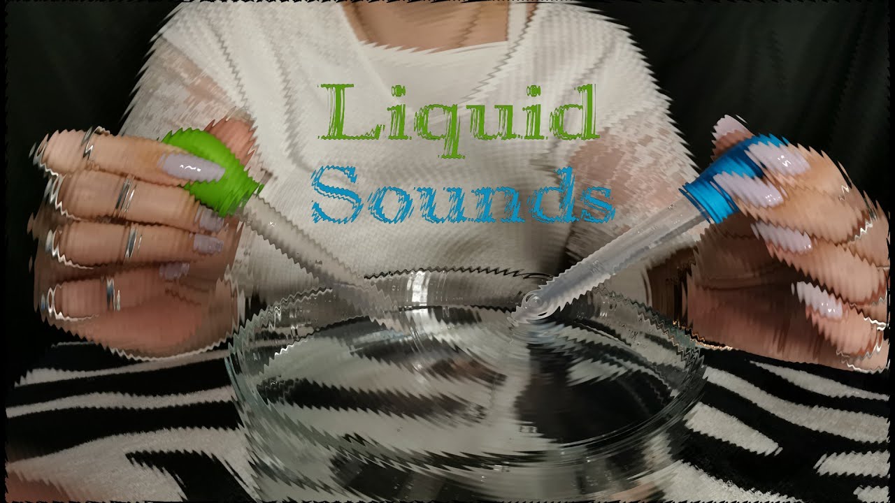 ASMR Liquid Sounds and Spraying (no talking) YouTube