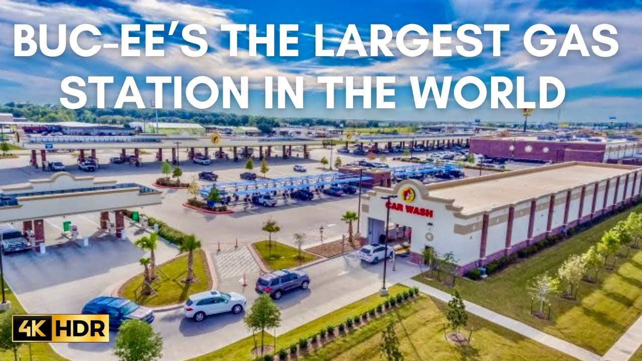 DRIVING THROUGH BUC-EE'S - THE LARGEST GAS STATION IN THE WORLD! 4K HDR ...