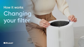Blueair Blue Pure Max - Changing the filter