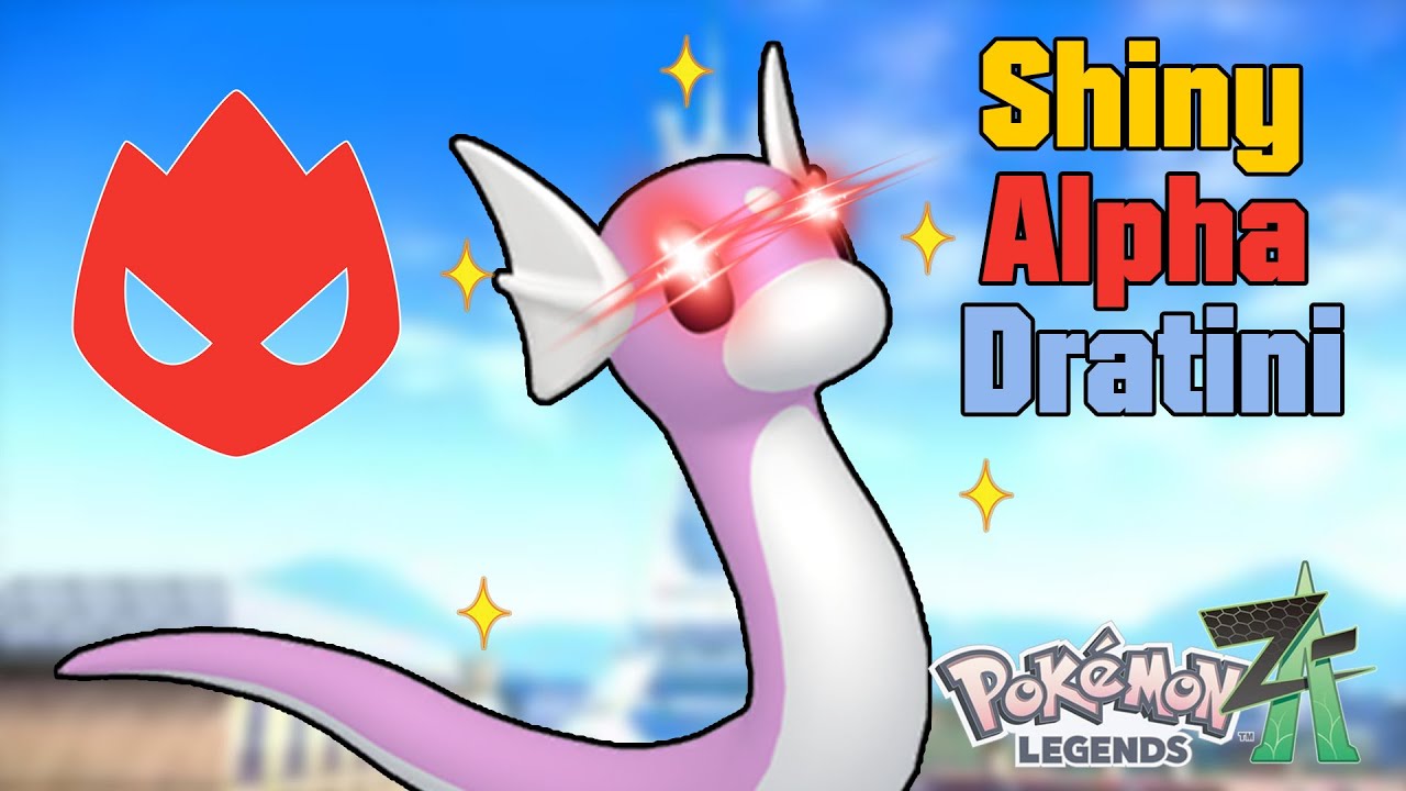 Pokemon Legends Z-A Shiny Alpha Dratini 6IV, Video Gaming, Gaming Accessories, In-Game Products