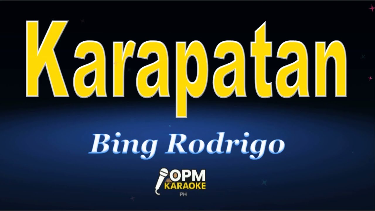 Bing Rodrigo - Karapatan Karaoke
