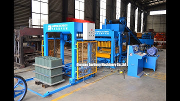 QT4-18 Full Automatic Hydraulic Concrete Block Making Machine
