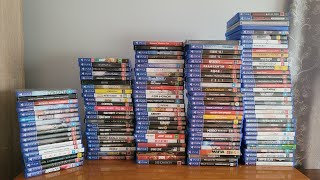 My PS4 game collection update December 2023