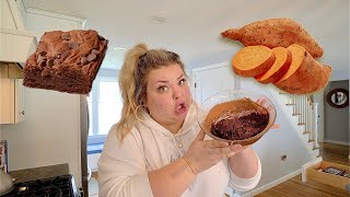 BAKING SWEET POTATO BROWNIES \& THE QUARANTINE TAG