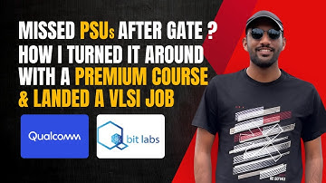 VLSI FOR ALL Reviews - Failed to get PSUs after GATE, Joined Premium Course & Cracked VLSI Jobs | EE