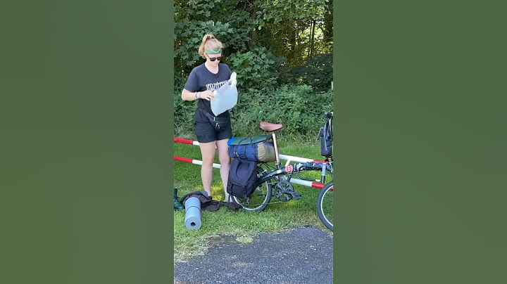 BIKEPACKING!! Folding bike touring - hobocyclist #cycling #bikepacking #travel #foldingbike #bicycle