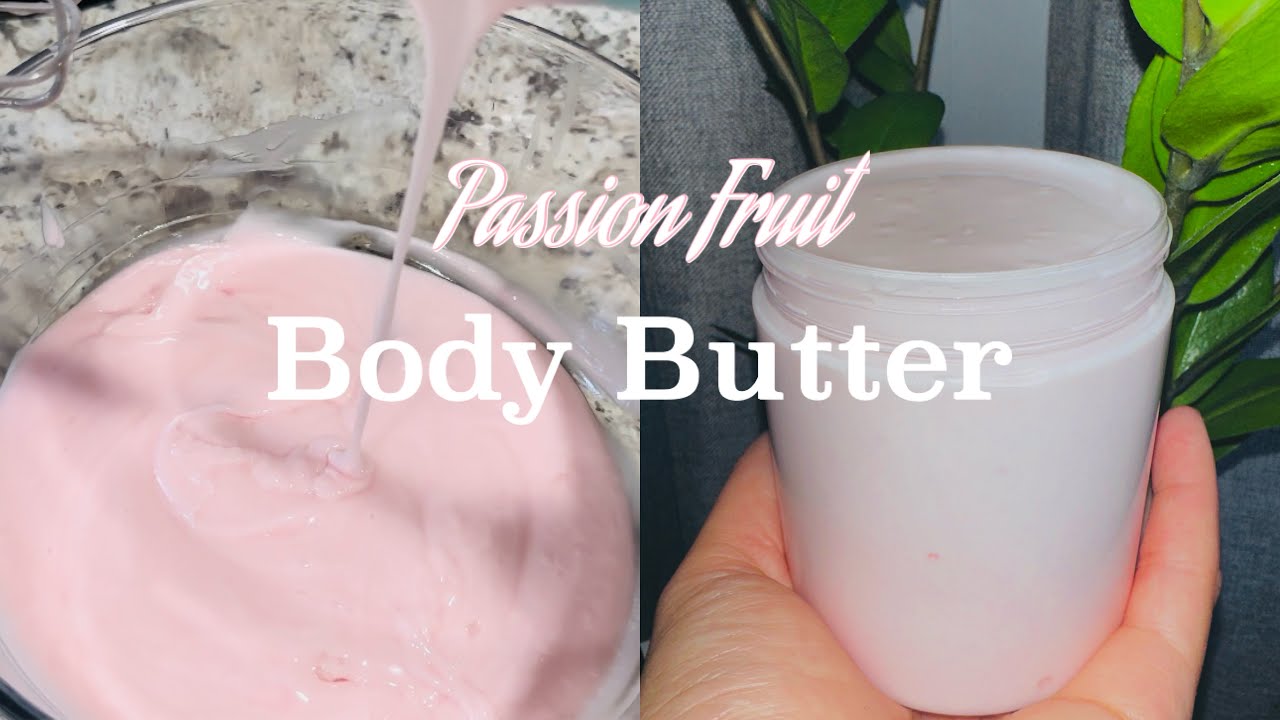 HOW TO MAKE BODY BUTTER USING EMULSIFYING WAX DIY WHIPPED BODY BUTTER